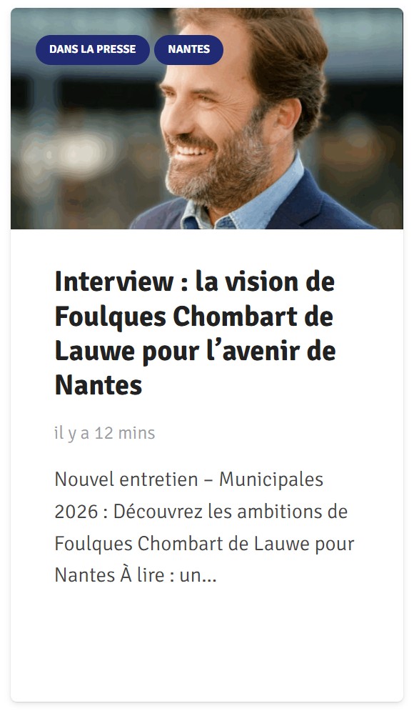 Interview-foulques-chombart-candidat-municipales-nantes-infiniment-nantes Interview foulques chombart de lauwe candidat municipales nantes